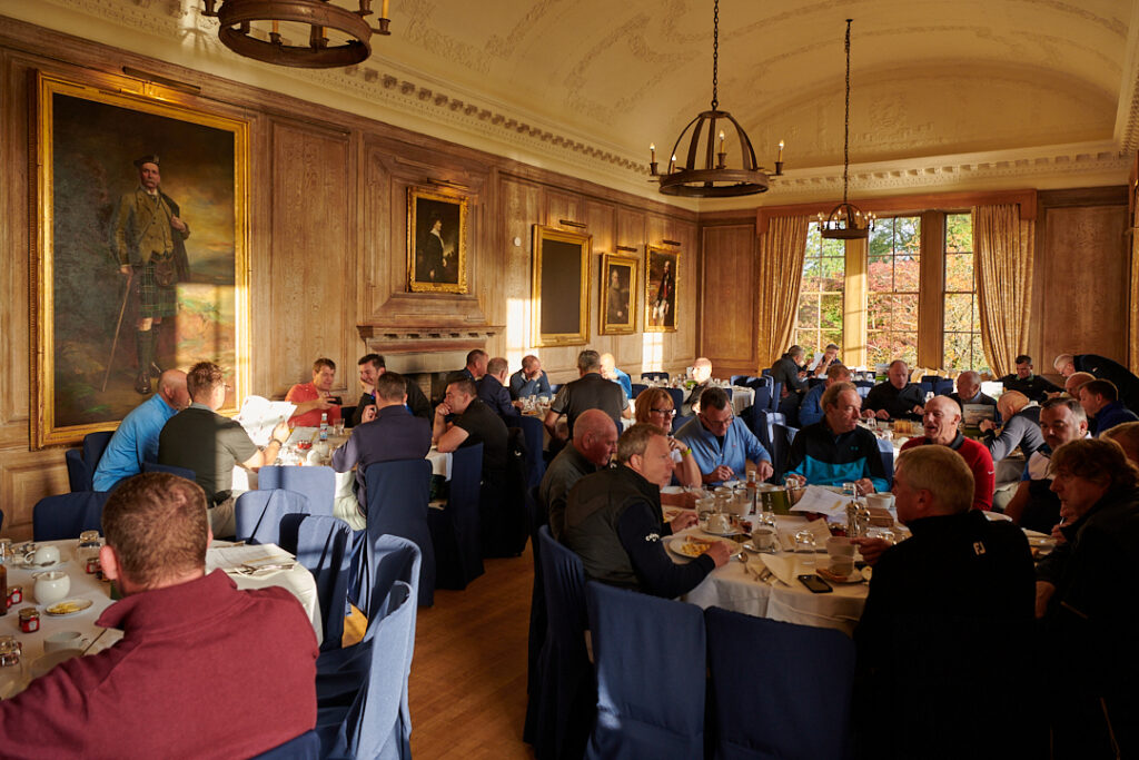 lunch at Loch Lomond Golf Club