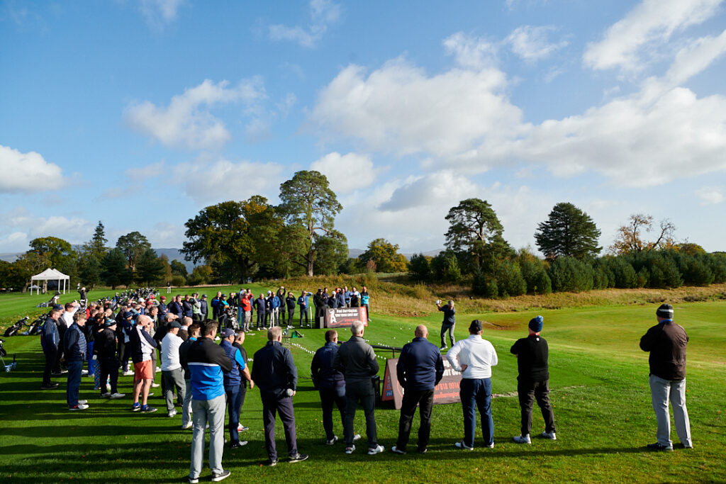 golf game at Loch Lomond Golf Club