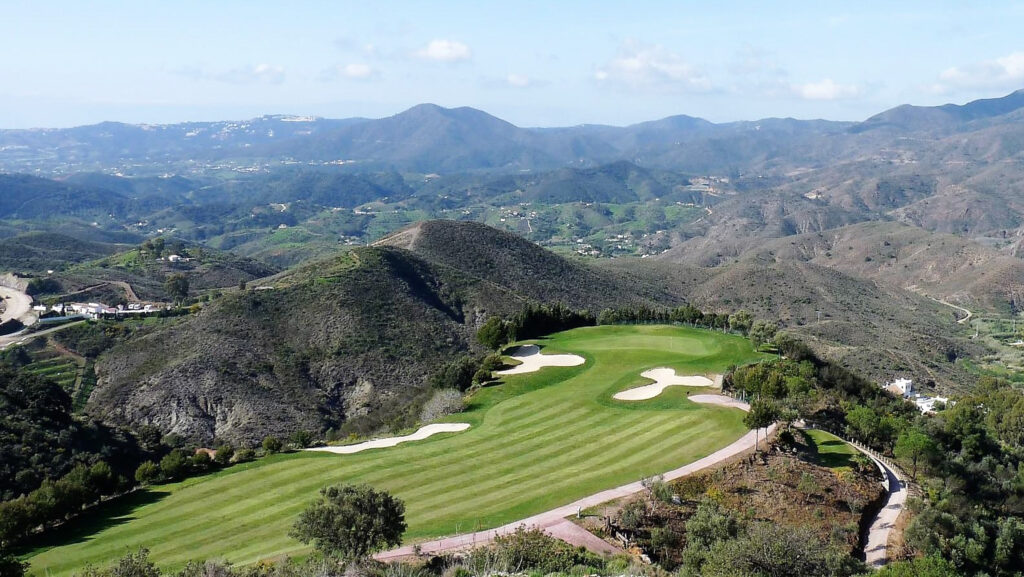 Aerial view of Alhaurin Golf Course