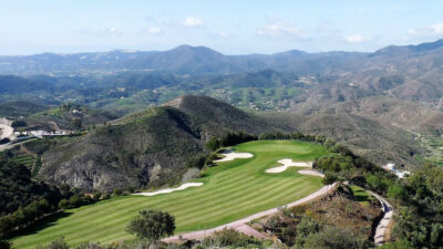 Aerial view of Alhaurin Golf Course