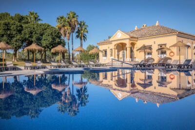 Outdoor pool at Barcelo Montecastillo Hotel