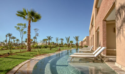 Garden view with swim in apartments at Be Live Collection