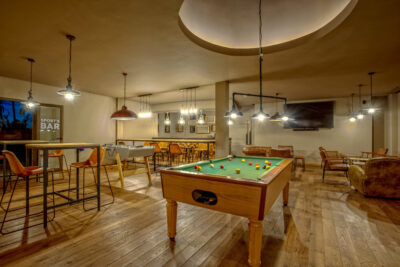 Games room with pool table at Be Live Collection
