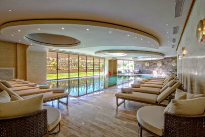 Indoor swimming pool at Be Live Collection