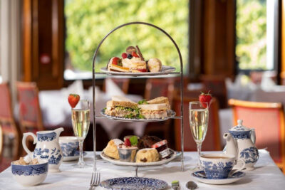 Afternoon tea at Burrendale Hotel, Country Club & Spa