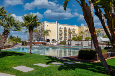 Outdoor view of Domes Lakes Algarve
