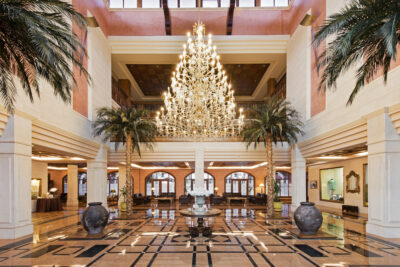 Elba Palace Golf Boutique Hotel entrance & reception