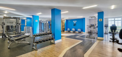 Gym facilities at the Fairmont St Andrews