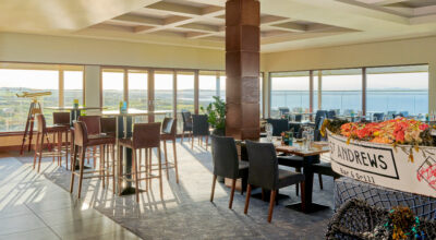 Indoor restaurant at the Fairmont St Andrews