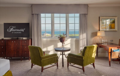 Accommodation living area at the Fairmont St Andrews