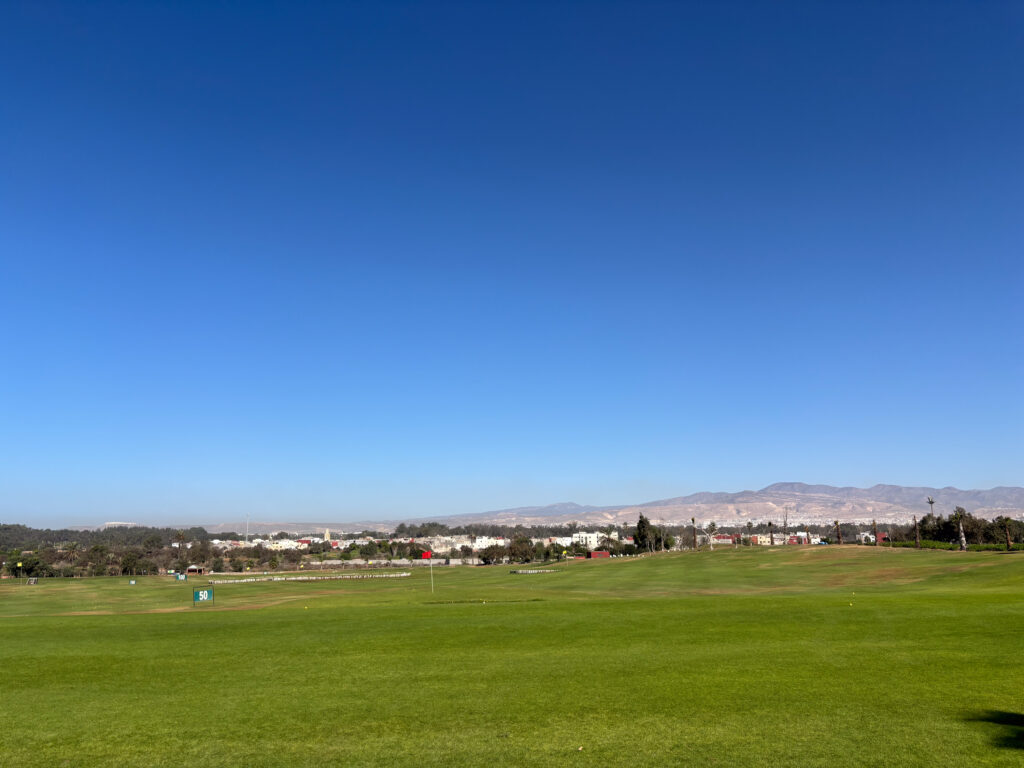 Golf de L'Ocean Course overlooking the surrounding landscape