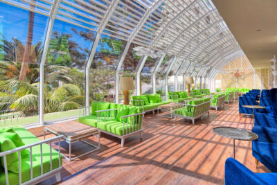 H10 Las Palmeras Hotel indoor seating area