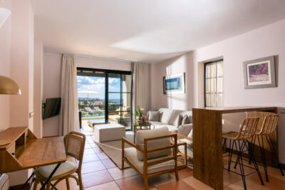 Hotel Villa Maria Suites lounge area
