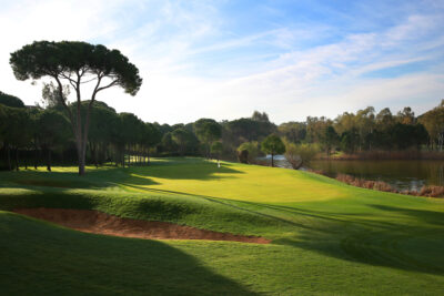 a bunker in Cornelia Faldo golf course