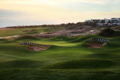 Lykia Golf Links golf course looking from the distance