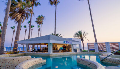 Outdoor poolside bar at Leonardo Plaza Cypria Maris