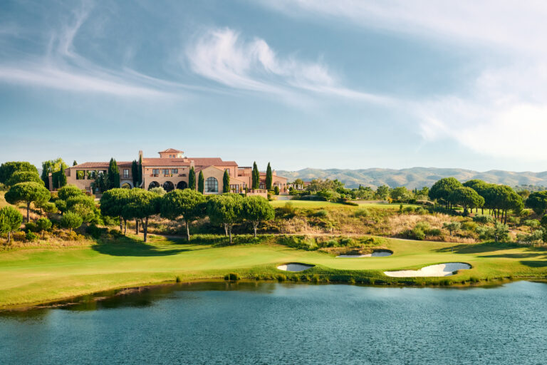 Course with lake