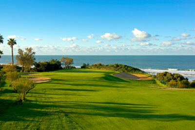 Fairway overlooking ocean