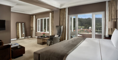 Double bed accommodation at Penha Longa Resort