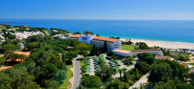 Birdseye view of Pestana Delfim with beach view