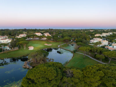 Aerial view of Vila Sol Golf Course