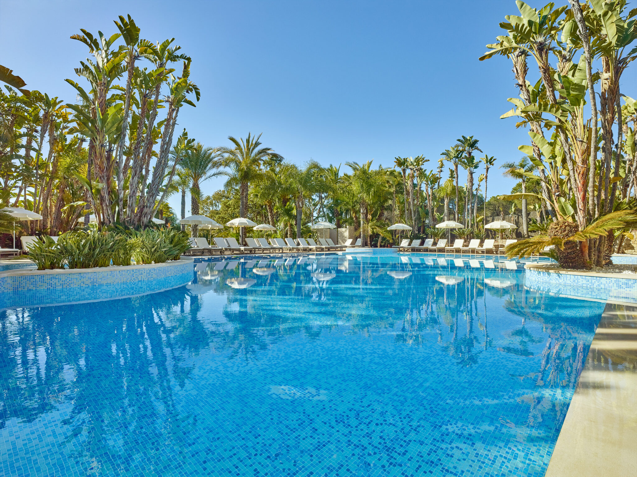 Outdoor pool at Ria Park Hotel & Spa