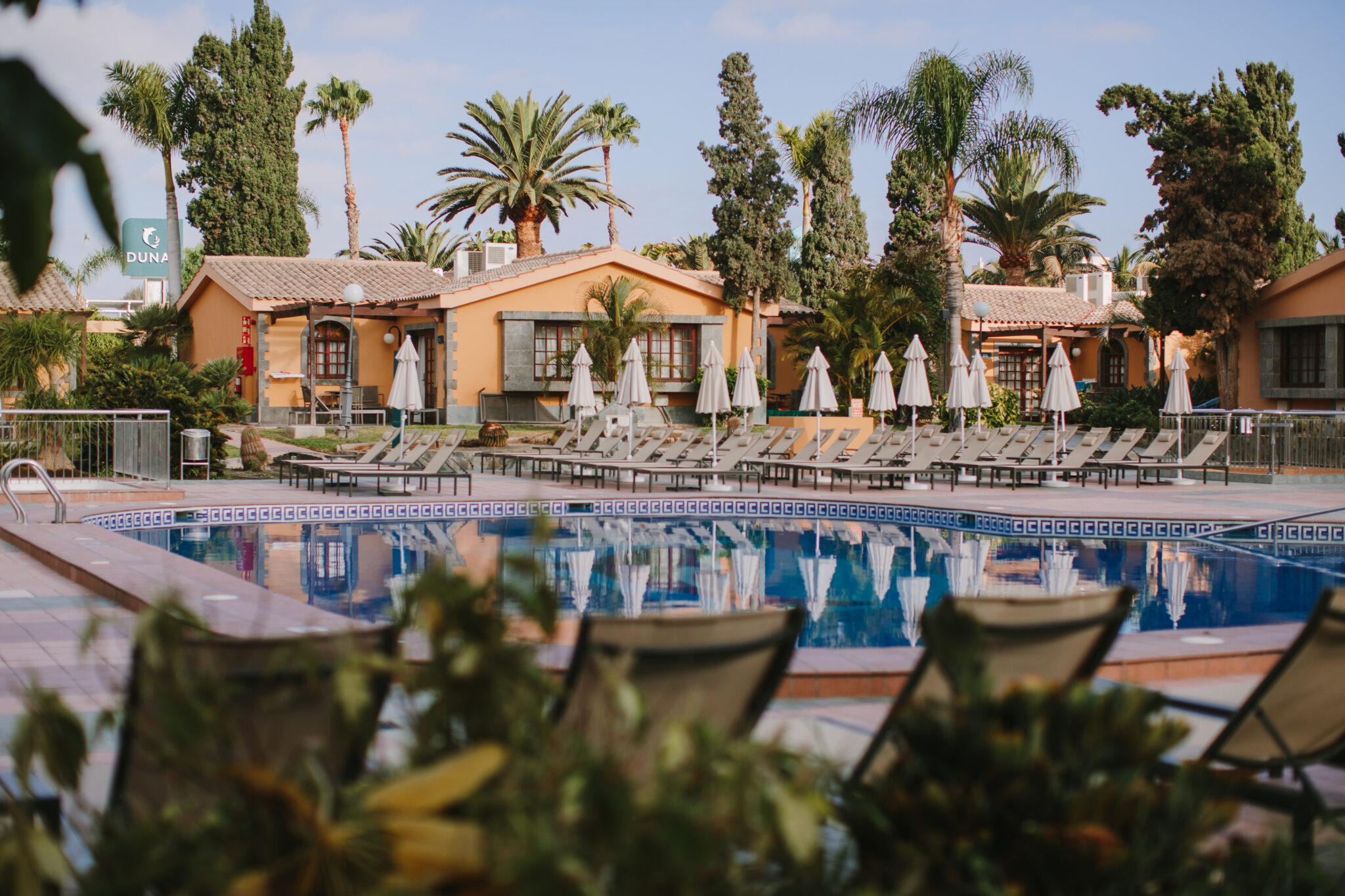 Outdoor pool at Suites & Villas By Dunas