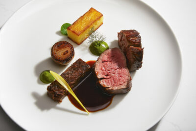 Food served at The K Club Hotel