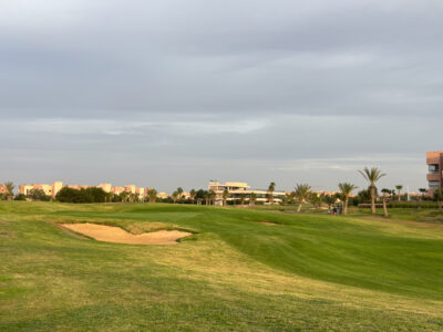 Fairway and green view at The Montgomerie Marrakech