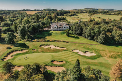 Aerial view of the golf at the Old Course Hotel, Golf Resort & Spa