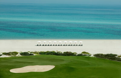Beach at The St Regis Saadiyat Island Resort