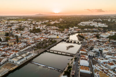 Birdseye view of surrounding areas around Vila Gale Tavira