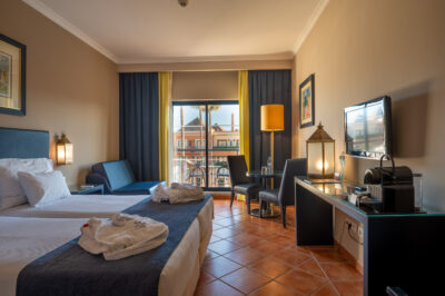Twin bed accommodation at Vila Gale Tavira