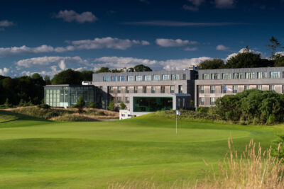 Exterior of a building at Castlemartyr Resort golf course