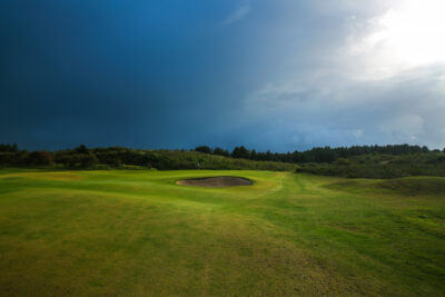 Hole with bunker at Le Touquet - La Mer Course