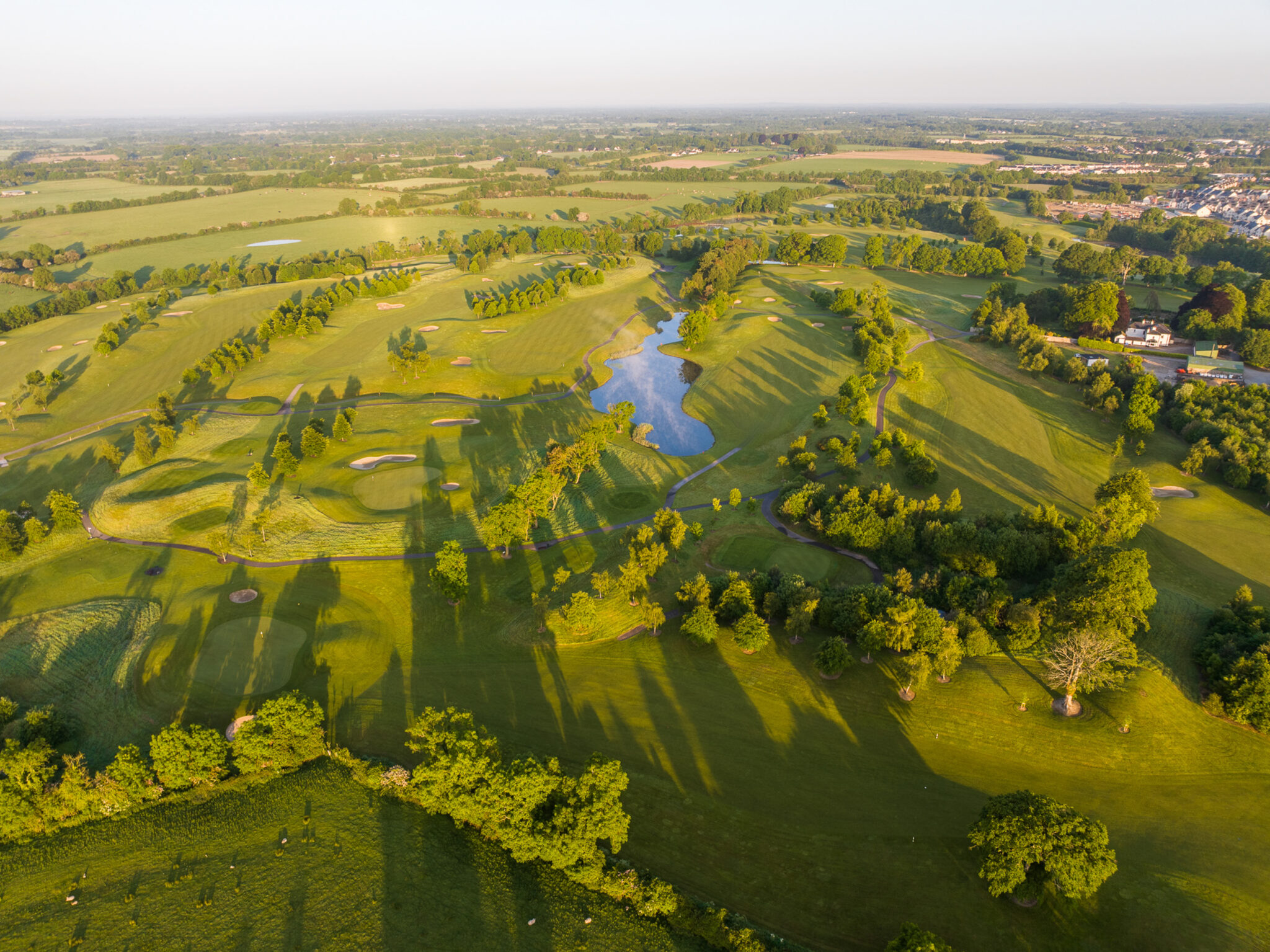 Aerial view of Knightsbrook Golf Club