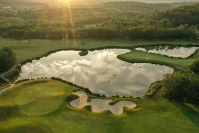 aeriel golf course