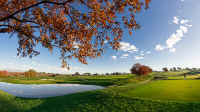 Marco Simone Golf & Country Club - tee, lake