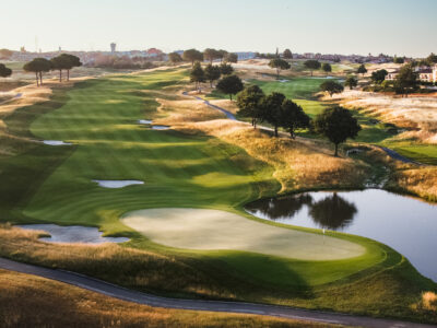 Marco Simone Golf & Country Club - aerial view green
