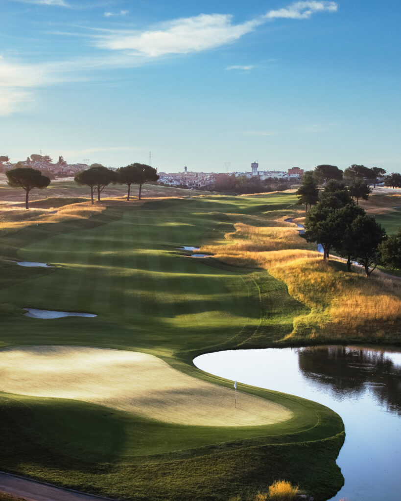 Marco Simone Golf & Country Club - aerial view fairway