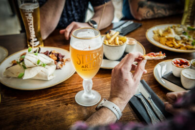 Food served at Old Thorns