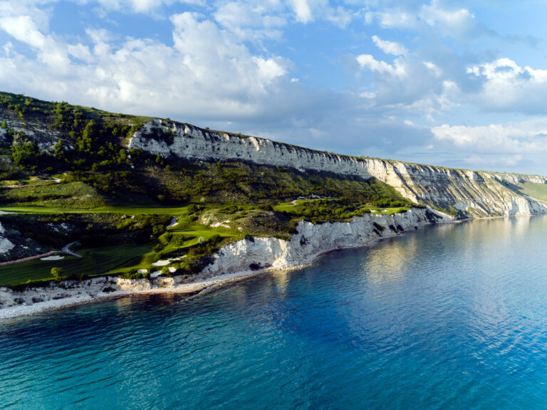 Cliffs with ocean view