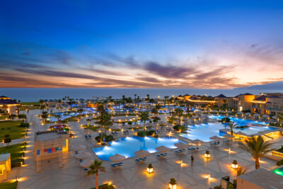 Scenic landscape view of Pickalbatros White Beach Resort