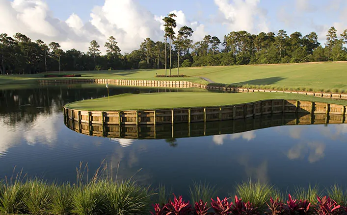 12. TPC Sawgrass Stadium Golf Course, Florida U.S (Hole 17)