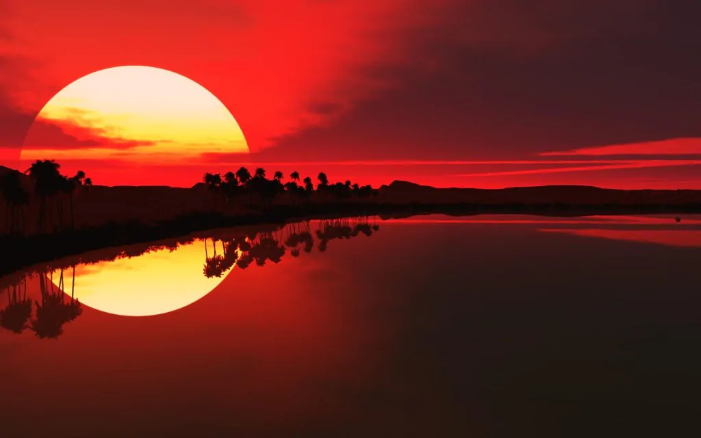 african-sunset