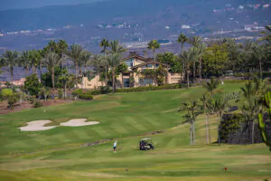 Abama Golf view at Club Hause