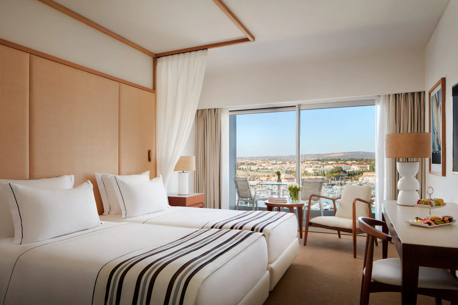 Tivoli Marina Vilamoura Algarve Resort Guest Room Premium Room Marina view scaled
