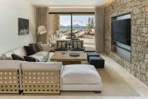 WOW Beachfront Infinity Villa living room 3